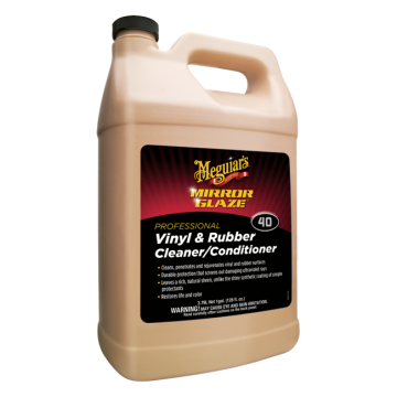 Cleaner y acondicionador de goma y vinilo con esmalte de espejo, 1 galón